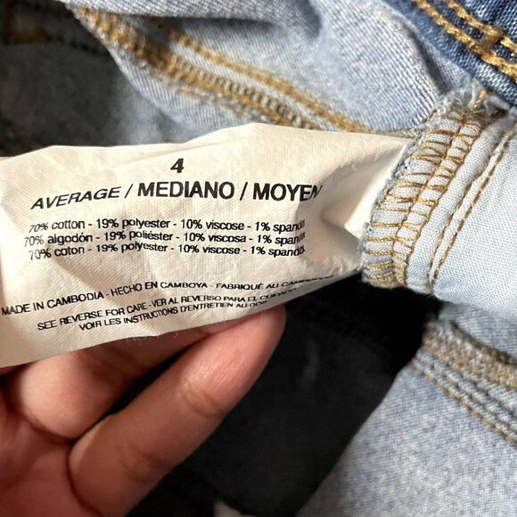 Gloria Vanderbilt All Around Slimming Effect Low-Rise Skinny Jeans Size 4 EUC - Picture 5 of 12